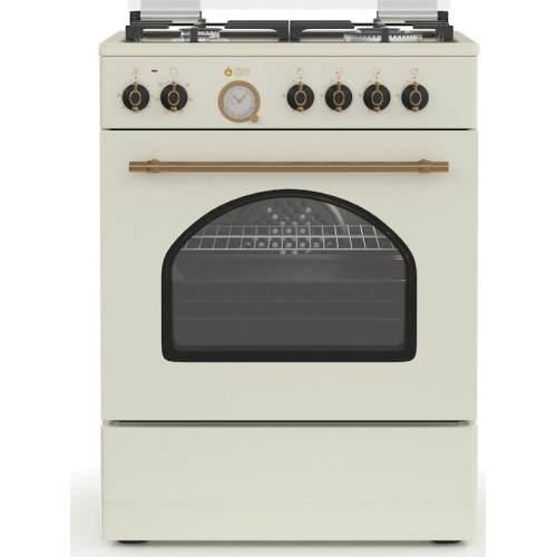 Thermogatz TGS 4320 04.401.094 Κουζίνα Ηλεκτρική 60Lt με Εστίες Αερίου 60cm Thermogatz TGS 4320 04.401.094 Κουζίνα Ηλεκτρική 60Lt με Εστίες Αερίου 60cm
