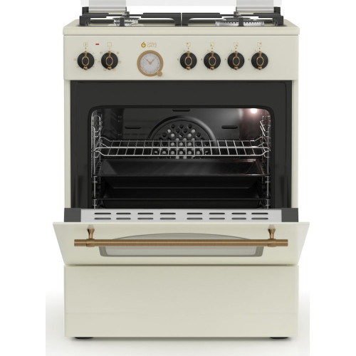 Thermogatz TGS 4320 04.401.094 Κουζίνα Ηλεκτρική 60Lt με Εστίες Αερίου 60cm Thermogatz TGS 4320 04.401.094 Κουζίνα Ηλεκτρική 60Lt με Εστίες Αερίου 60cm