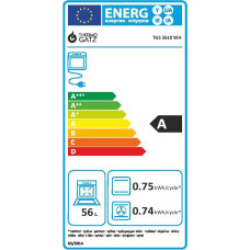 Thermogatz TGS 3610 WH TURBO Κουζίνα Μικτή 60cm με Ηλεκτρικό Φούρνο 60Lt & Εστίες Αερίου Thermogatz TGS 3610 WH TURBO Κουζίνα Μικτή 60cm με Ηλεκτρικό Φούρνο 60Lt & Εστίες Αερίου