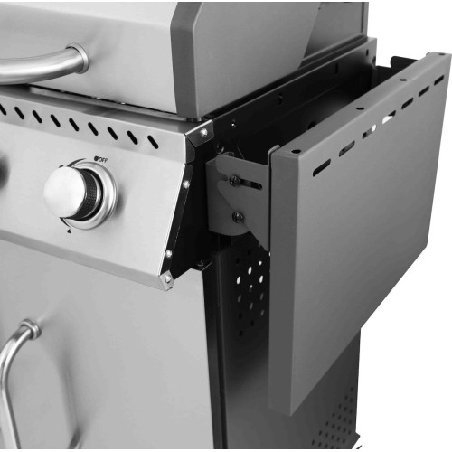 BBQ Υγραερίου GS Grill Elite 3+1 INOX 11,5kW με Μαντεμένιες Σχάρες & Πλαϊνή Εστία BBQ Υγραερίου GS Grill Elite 3+1 INOX 11,5kW με Μαντεμένιες Σχάρες & Πλαϊνή Εστία