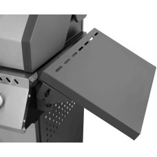 BBQ Υγραερίου GS Grill Elite 3+1 INOX 11,5kW με Μαντεμένιες Σχάρες & Πλαϊνή Εστία BBQ Υγραερίου GS Grill Elite 3+1 INOX 11,5kW με Μαντεμένιες Σχάρες & Πλαϊνή Εστία