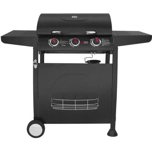 BBQ Υγραερίου GS Grill Lite 3 9kW με 3 Καυστήρες INOX & Θερμόμετρο Καπακιού BBQ Υγραερίου GS Grill Lite 3 9kW με 3 Καυστήρες INOX & Θερμόμετρο Καπακιού