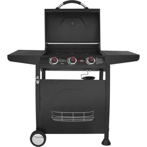 BBQ Υγραερίου GS Grill Lite 3 9kW με 3 Καυστήρες INOX & Θερμόμετρο Καπακιού BBQ Υγραερίου GS Grill Lite 3 9kW με 3 Καυστήρες INOX & Θερμόμετρο Καπακιού