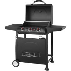 BBQ Υγραερίου GS Grill Lite 3 9kW με 3 Καυστήρες INOX & Θερμόμετρο Καπακιού BBQ Υγραερίου GS Grill Lite 3 9kW με 3 Καυστήρες INOX & Θερμόμετρο Καπακιού
