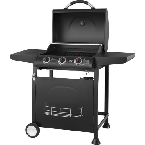 BBQ Υγραερίου GS Grill Lite 3 9kW με 3 Καυστήρες INOX & Θερμόμετρο Καπακιού BBQ Υγραερίου GS Grill Lite 3 9kW με 3 Καυστήρες INOX & Θερμόμετρο Καπακιού