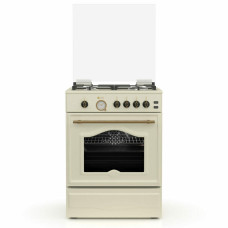 Thermogatz TGS 4111 Rustic Beige Multigas Κουζίνα Υγραερίου 49L 60cm Μπεζ με WOK & Grill Thermogatz TGS 4111 Rustic Beige Multigas Κουζίνα Υγραερίου 49L 60cm Μπεζ με WOK & Grill