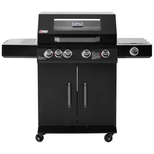 BBQ Υγραερίου GS Grill Abyss View 4+1+1 19kW με Sear Burner, Back Burner & Γυάλινο Παράθυρο BBQ Υγραερίου GS Grill Abyss View 4+1+1 19kW με Sear Burner, Back Burner & Γυάλινο Παράθυρο