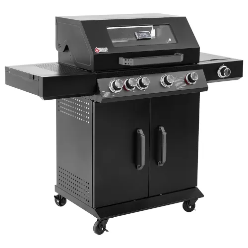 BBQ Υγραερίου GS Grill Abyss View 4+1+1 19kW με Sear Burner, Back Burner & Γυάλινο Παράθυρο BBQ Υγραερίου GS Grill Abyss View 4+1+1 19kW με Sear Burner, Back Burner & Γυάλινο Παράθυρο