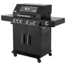 BBQ Υγραερίου GS Grill Abyss View 4+1+1 19kW με Sear Burner, Back Burner & Γυάλινο Παράθυρο BBQ Υγραερίου GS Grill Abyss View 4+1+1 19kW με Sear Burner, Back Burner & Γυάλινο Παράθυρο