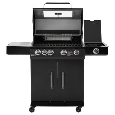BBQ Υγραερίου GS Grill Abyss View 4+1+1 19kW με Sear Burner, Back Burner & Γυάλινο Παράθυρο BBQ Υγραερίου GS Grill Abyss View 4+1+1 19kW με Sear Burner, Back Burner & Γυάλινο Παράθυρο