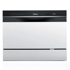 Midea MDWTT0602MW-W Mini Πλυντήριο Πιάτων Λευκό 6 Σερβίτσια 7 Προγράμματα