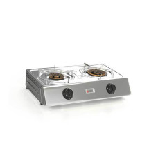 Thermogatz KS.2-S 2-10SRB Επιτραπέζια Εστία Υγραερίου 2 Καυστήρων Inox Thermogatz KS.2-S 2-10SRB Επιτραπέζια Εστία Υγραερίου 2 Καυστήρων Inox