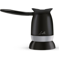Life Ellinikos Ηλεκτρικό Μπρίκι 800W 400ml Μαύρο για Ελληνικό Καφέ με Πλούσιο Καϊμάκι Life Ellinikos Ηλεκτρικό Μπρίκι 800W 400ml Μαύρο για Ελληνικό Καφέ με Πλούσιο Καϊμάκι