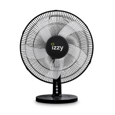 Izzy IZ-9023 Επιτραπέζιος Ανεμιστήρας 50W Διαμέτρου 40cm Black