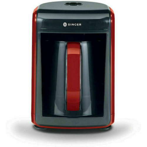 Singer Meraki CM535A Charisma Μηχανή Ελληνικού 535W με Χωρητικότητα 300ml Κόκκινο – Μαύρο Singer Meraki CM535A Charisma Μηχανή Ελληνικού 535W με Χωρητικότητα 300ml Κόκκινο – Μαύρο