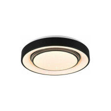 Trio Lighting Mona Μεταλλική Πλαφονιέρα Οροφής Μαύρη