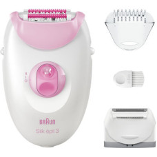 Braun Silk Epil 3 Αποτριχωτική Μηχανή Epilator για Σώμα & Μπικίνι SE3031