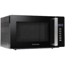 SINGER MWGBL DGT Φούρνος Μικροκυμάτων με Grill 20lt Μαύρος