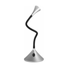Trio Lighting Viper Φωτιστικό Γραφείου LED με Εύκαμπτο Βραχίονα σε Ασημί Χρώμα R52391187