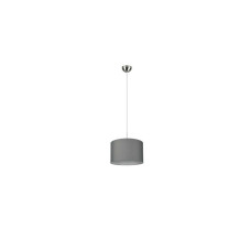Trio Lighting Hotel Μοντέρνο Κρεμαστό Φωτιστικό Μονόφωτο με Ντουί E27 σε Ασημί Χρώμα 303300111