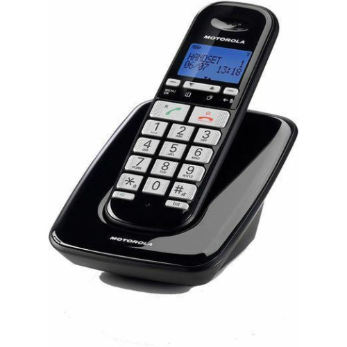 Motorola S3001B Ασύρματο Τηλέφωνο με Ελληνικό Μενού Μαύρο Motorola S3001B Ασύρματο Τηλέφωνο με Ελληνικό Μενού Μαύρο