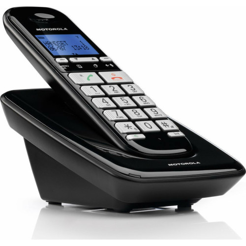 Motorola S3001B Ασύρματο Τηλέφωνο με Ελληνικό Μενού Μαύρο Motorola S3001B Ασύρματο Τηλέφωνο με Ελληνικό Μενού Μαύρο