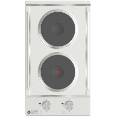 Thermogatz TG E 930 IX Domino Εμαγιέ Εστία Αυτόνομη 29x51εκ. Ασημί