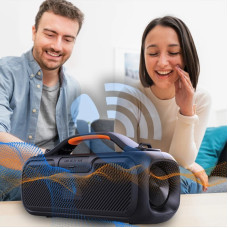 Manta SPK216 Bluetooth 5.0 Boombox Speaker 40W IPX5 Manta SPK216 Bluetooth 5.0 Boombox Speaker 40W IPX5