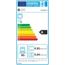 Thermogatz TGS E8021 S TURBO 80Lt Ηλεκτρική Κουζίνα με Εστίες & Φούρνο Αέρα Thermogatz TGS E8021 S TURBO 80Lt Ηλεκτρική Κουζίνα με Εστίες & Φούρνο Αέρα