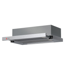 Thermogatz TGC 400CR IX 04.400.220 Συρόμενος Απορροφητήρας 60cm με 2 Μοτέρ Inox