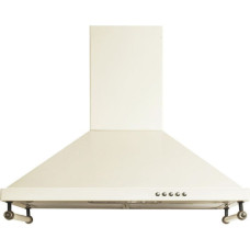 Hausberg HB-1500RST Απορροφητήρας Καμινάδα 60cm Μπεζ Ρουστίκ, 450 m3/h, A