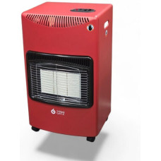 Thermogatz Tg 4100 Κεραμική Σόμπα Υγραερίου 1400W Κόκκινη 42x35x73cm