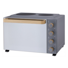 BRONXI BX-5033 Φούρνος 50 λίτρων με 2 κεραμικές εστίες