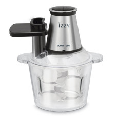 Izzy IZ-6908 Πολυκόπτης Multi 700W με Δοχείο 3lt Ασημί 224639
