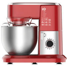 IQ EM-535 Κουζινομηχανή 1300W με Ανοξείδωτο Κάδο 6lt Κόκκινη