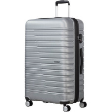 American Tourister Flashline Spinner Exp Μεγάλη Βαλίτσα Ταξιδίου Σκληρή Sky Silver με 4 Ρόδες Ύψους 78εκ.