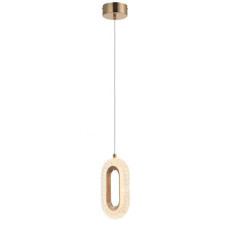 Eurolamp 144-16060 Kriko Κρεμαστό Φωτιστικό Ροζ Χρυσό 12x125cm 5207227424366