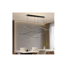 Eurolamp Waves 144-18006 Κρεμαστό Φωτιστικό Μαύρο 120x120x145εκ.