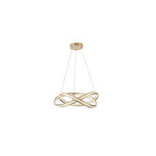 Eurolamp Orion 144-15058 Κρεμαστό Φωτιστικό Χρυσό LED με Θερμό Λευκό Φως 50x120εκ.