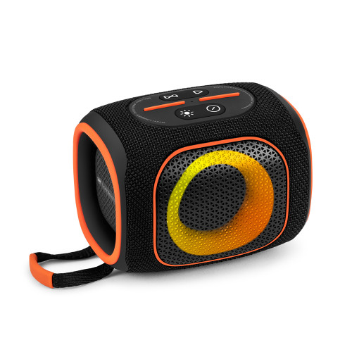 Lamtech LAM980978 Ηχείο Bluetooth 20W με Διάρκεια Μπαταρίας έως 8 ώρες Black Orange Lamtech LAM980978 Ηχείο Bluetooth 20W με Διάρκεια Μπαταρίας έως 8 ώρες Black Orange