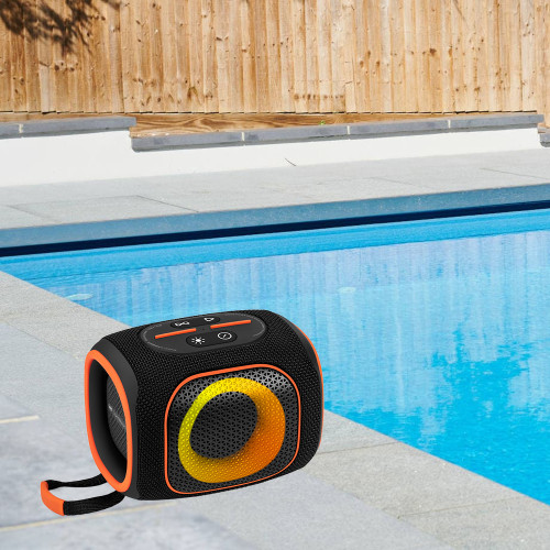 Lamtech LAM980978 Ηχείο Bluetooth 20W με Διάρκεια Μπαταρίας έως 8 ώρες Black Orange Lamtech LAM980978 Ηχείο Bluetooth 20W με Διάρκεια Μπαταρίας έως 8 ώρες Black Orange