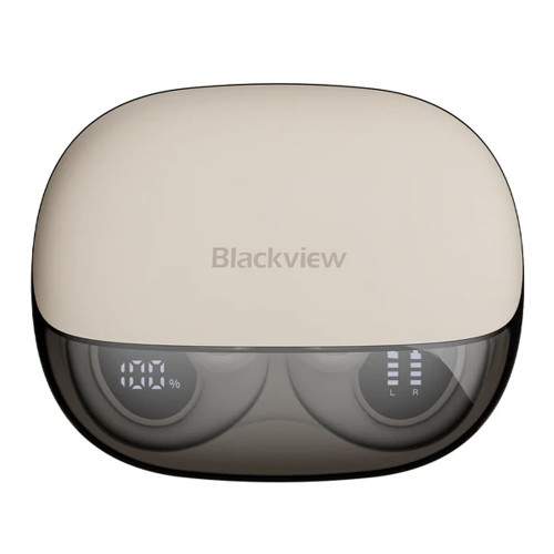 BlackView AirBuds 300 BT6 Bluetooth Earbuds Ivory White BlackView AirBuds 300 BT6 Bluetooth Earbuds Ivory White