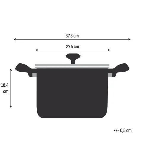 Tefal Emotion+ E3366355 Ανοξείδωτη Κατσαρόλα 26cm με Καπάκι 11.5L Tefal Emotion+ E3366355 Ανοξείδωτη Κατσαρόλα 26cm με Καπάκι 11.5L