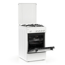 Κουζίνα Αερίου Thermogatz TGS 151 WH 50cm Λευκή με Φούρνο 43L και Grill Κουζίνα Αερίου Thermogatz TGS 151 WH 50cm Λευκή με Φούρνο 43L και Grill