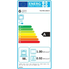 Thermogatz TGS PRO 2030 IX Κουζίνα Μικτή 90cm Inox με Ηλεκτρικό Φούρνο 98Lt & 5 Εστίες Αερίου Thermogatz TGS PRO 2030 IX Κουζίνα Μικτή 90cm Inox με Ηλεκτρικό Φούρνο 98Lt & 5 Εστίες Αερίου