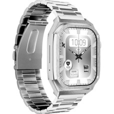 MaxCom FW65 Iron S Smartwatch 55mm Ασημί με AMOLED Οθόνη, Κλήσεις Bluetooth & Παλμογράφο MaxCom FW65 Iron S Smartwatch 55mm Ασημί με AMOLED Οθόνη, Κλήσεις Bluetooth & Παλμογράφο