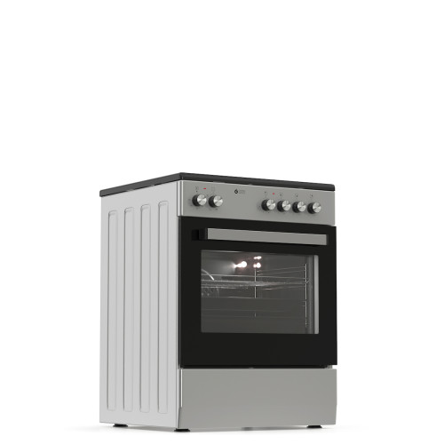 Κουζίνα Ηλεκτρική Thermogatz TGS CER600 S 60Lt με Κεραμικές Εστίες & Turbo Fan Inox Κουζίνα Ηλεκτρική Thermogatz TGS CER600 S 60Lt με Κεραμικές Εστίες & Turbo Fan Inox