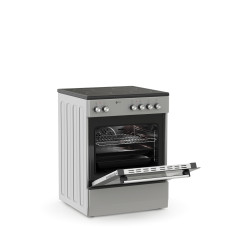 Κουζίνα Ηλεκτρική Thermogatz TGS CER600 S 60Lt με Κεραμικές Εστίες & Turbo Fan Inox Κουζίνα Ηλεκτρική Thermogatz TGS CER600 S 60Lt με Κεραμικές Εστίες & Turbo Fan Inox