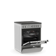 Κουζίνα Ηλεκτρική Thermogatz TGS CER600 S 60Lt με Κεραμικές Εστίες & Turbo Fan Inox Κουζίνα Ηλεκτρική Thermogatz TGS CER600 S 60Lt με Κεραμικές Εστίες & Turbo Fan Inox