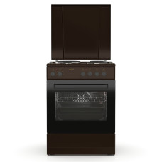 Κουζίνα Ηλεκτρική Thermogatz TGS E124 BR Turbo 60Lt με 4 Εμαγιέ Εστίες & Αέρα Καφέ Κουζίνα Ηλεκτρική Thermogatz TGS E124 BR Turbo 60Lt με 4 Εμαγιέ Εστίες & Αέρα Καφέ